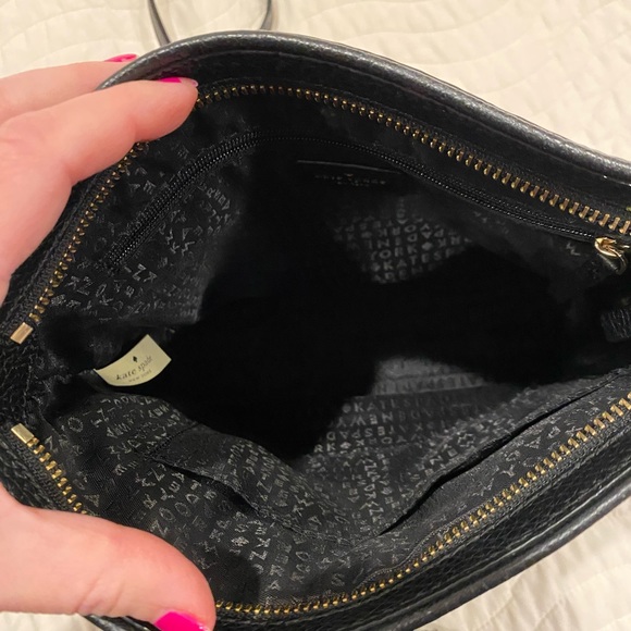 Kate Spade black leather crossbody - Picture 3 of 10